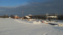 Schwarzenbach im Schnee